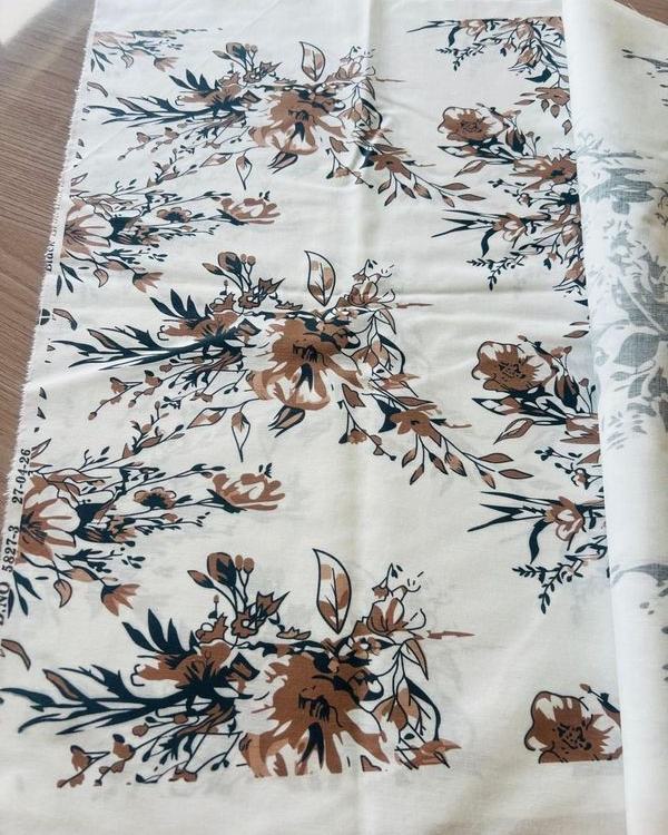 Printed cotton fabric